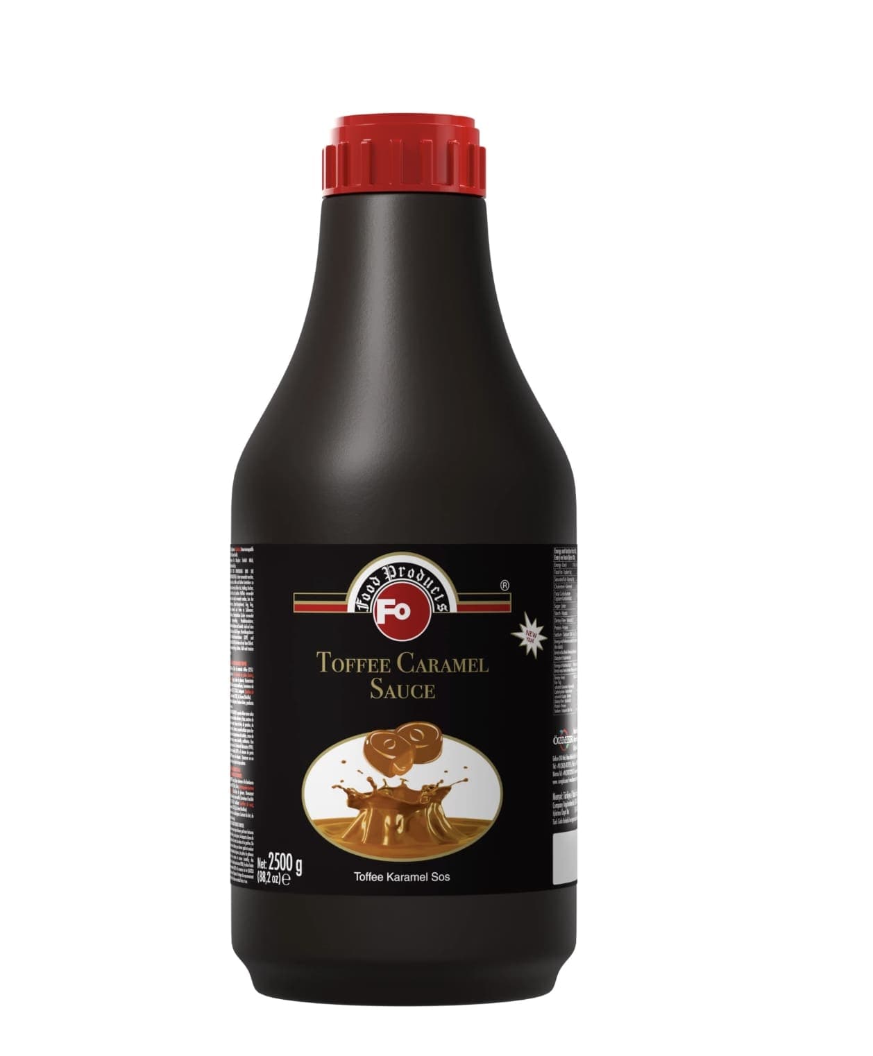 FO Toffee Karamelli Profesyonel Sos 2,5 kg